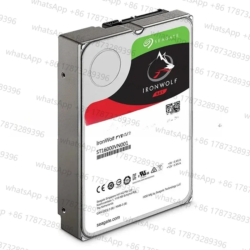 

FOR Seagate IronWolf 16TB,Internal,7200 RPM,3.5'' ST16000VN001 Internal Hard Drive