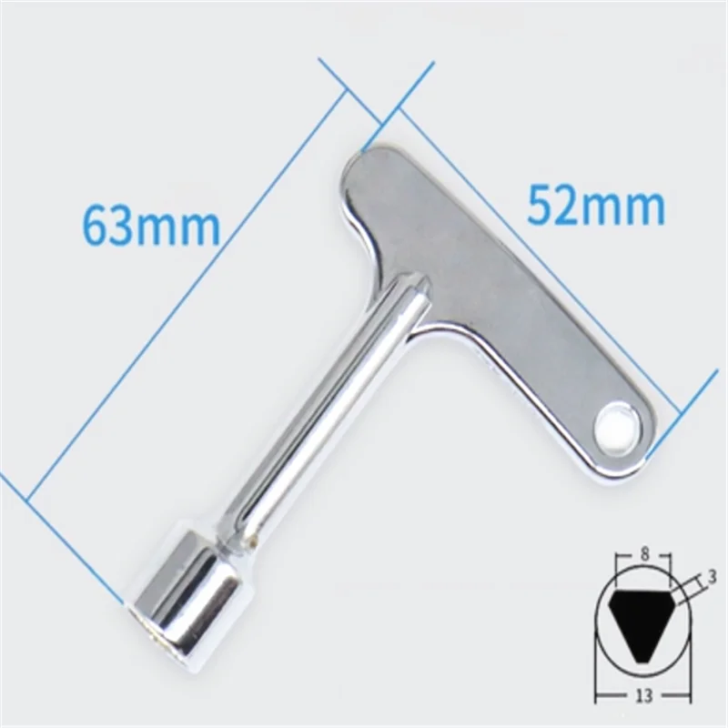 Universal electric cabinet box, faucet, hall door, train elevator accessories, triangle key