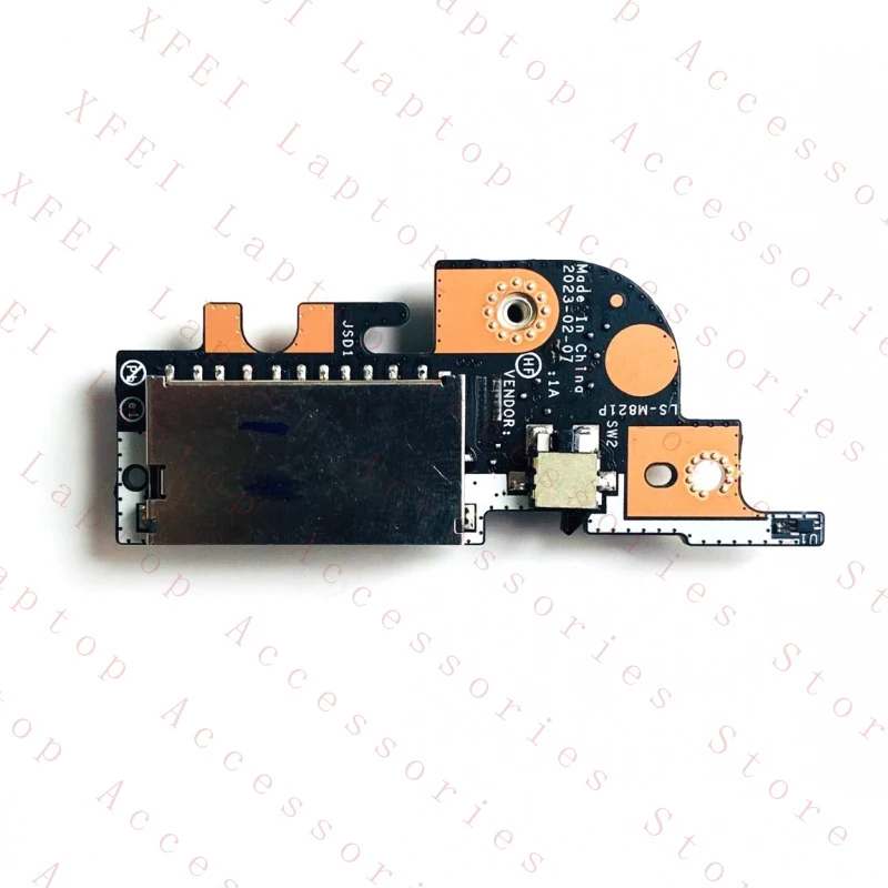

D New SD Card Reader IO Board LS-M821P For Legion S7 16IRH8 82Y3 S7 16APH8 82Y4