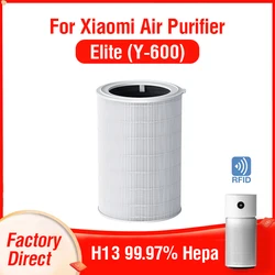 For Xiaomi Hepa Filter Elite Y-600 Xiaomi Activated Carbon Filter Elite Y600 Xiaomi Air Purifier Elite Y600 Filter AFEP7TFX19-GL