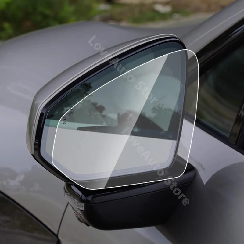 For ZEEKR 007 2024 Car Rearview Mirror Protective Reflective Mirror Anti Rain Fog Rainproof Window Film Accessories