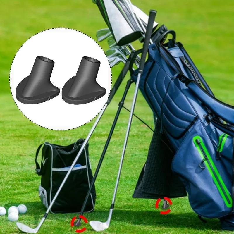 2Pcs Universal Golf Bag Feet Replacement  Wear-Resistant Golf Bag Stand Legs Attachment Golf Bag Accessories