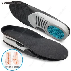 Corrector ortopédico para hombre y mujer, plantillas para pies planos, almohadillas para arco X/O, soporte para arco 3D