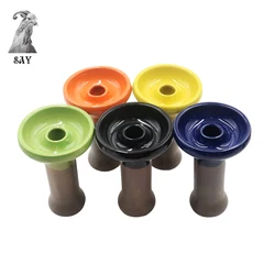 SY 1PC Hookah Tobacco Bowl Oblako Ceramics Shisha Nargile Sheesha Narguile Chicha Cachimbas Water Pipe Smoking Accessories Tools