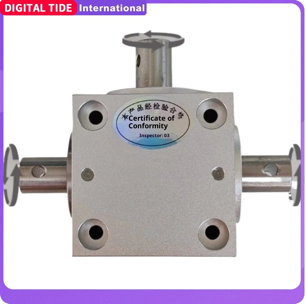 

1:1 Водонепроницаемая горизонтальная прямоугольная коробка передач, вал 15 мм, 1,5 м, 20 т, 90 градусов, коммутатор