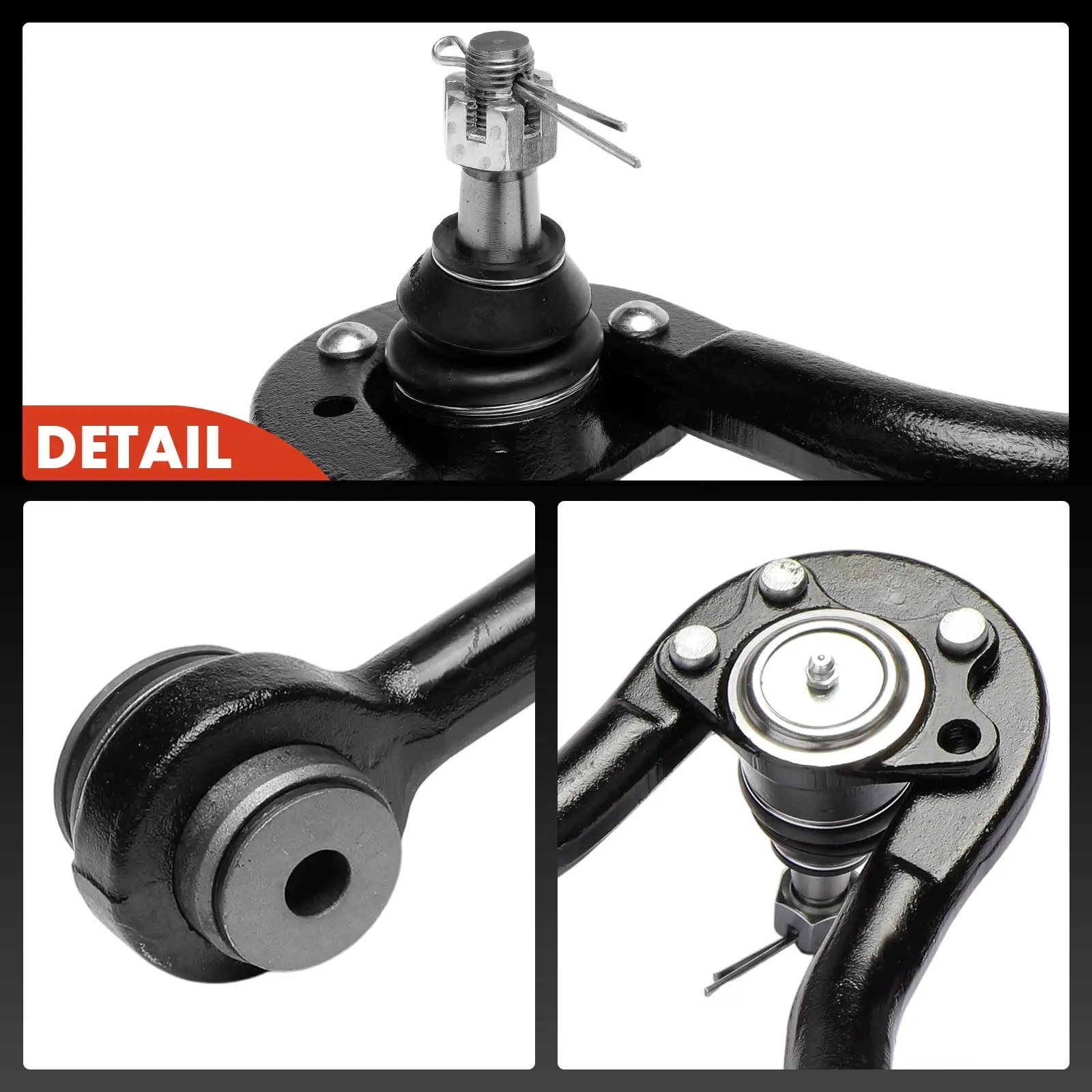 A-Premium Front Left Upper Control Arm with Ball Joint Assembly for Chevrolet Tahoe 1995-2000 K1500 Suburban GMC Yukon 1992-2000