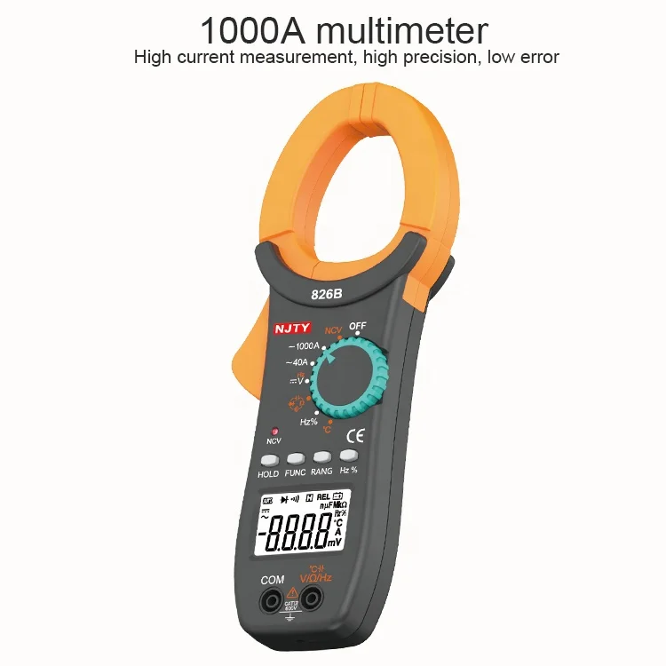 سعر منخفض ثلاث مراحل صحيح RMS 826B مقياس مشبك عامل الطاقة مع تسجيل البيانات #3