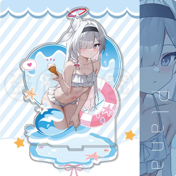 

Anime Blue Archive Plana cheongsam Stand Figure Acrylic Model Plate Cosplay Collection Desktop Decor Gifts