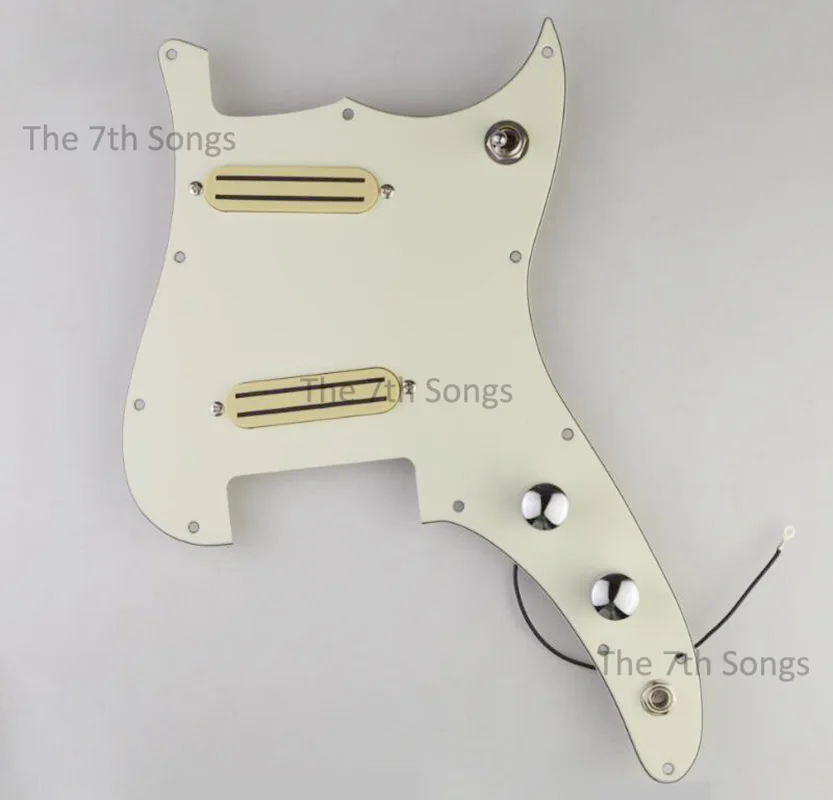 Alnico 3 / Alnico5 Duo-Sonic Prewired 50's Style/60's Style/Texas Style Electric Guitar Wiring Duosonic circuit Loaded Pickguard