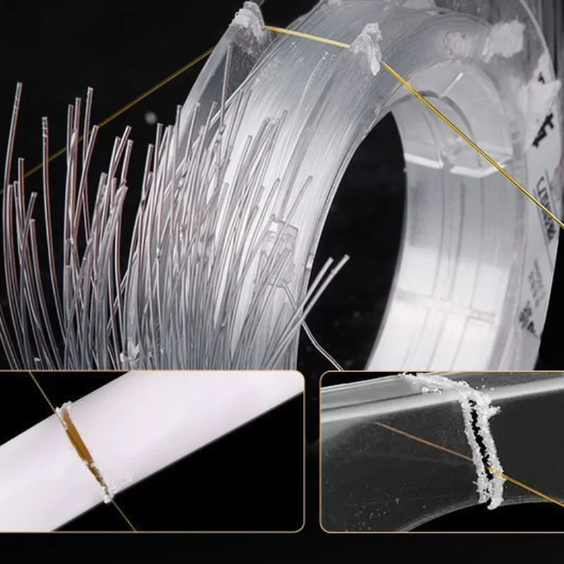 220 متر خيط صنارة الصيد الخط الرئيسي خط فرعي خيط صنارة الصيد النايلون لينة قوة قوية خيط صنارة الصيد روك البحر تلسكوبي خط الصيد الملحقات