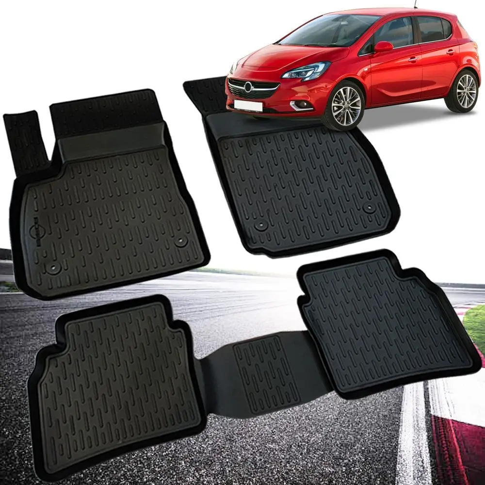 For Opel Corsa E Doormat 3D Pool 2015 Post BOSSE