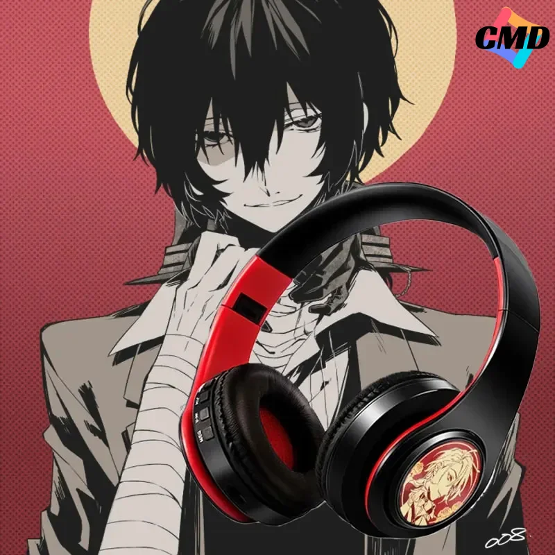 Cos Bungo Stray Dogs game Dazai Osamu wireless cosplay Bluetooth headset Nakahara Chuya comfortable stereo foldable gaming headp