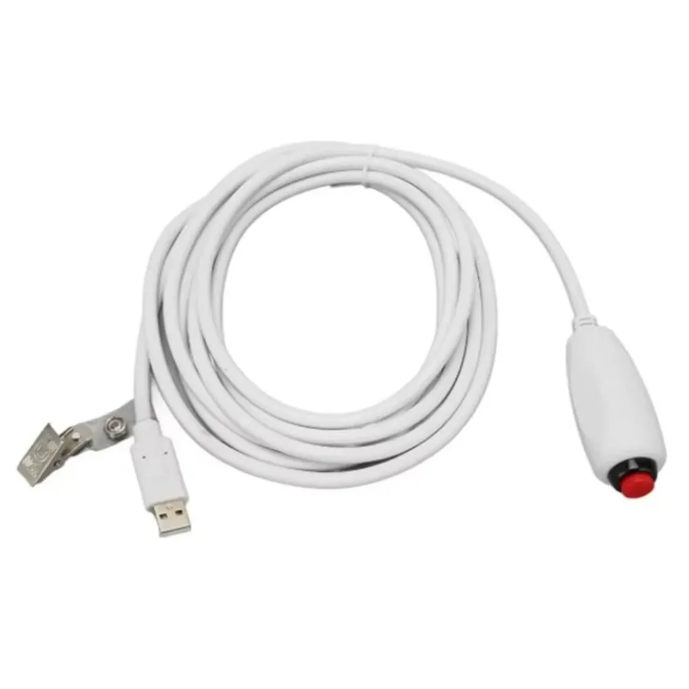 [NEW!A25P】 New Replacement Nurse Call Cord, Red Button Momentary Call Cable For Nurse Station,USB Plug, 10 Ft
