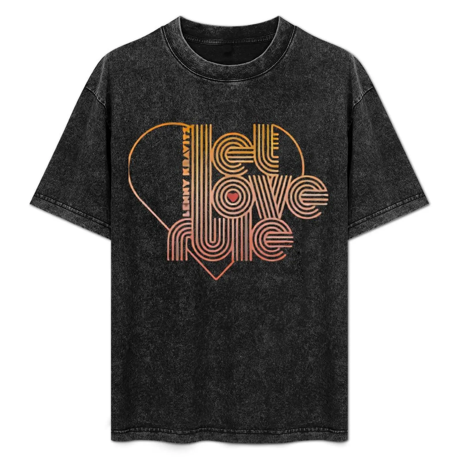 

Lenny Kravitz - RETRO GRADIENT T-Shirt Anime t-shirt hippie clothes men tshirt