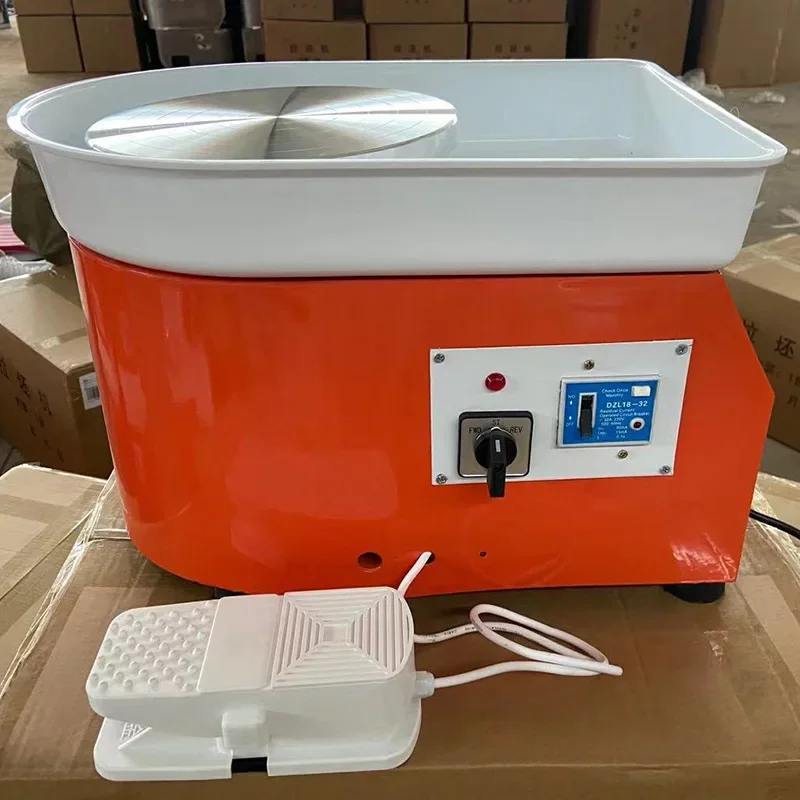 Pottery drawing machine, pottery bar teaching tool set, intelligent electric stepless variable speed pottery machine