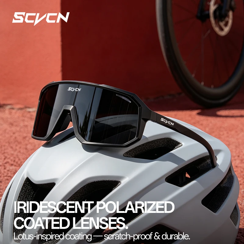 SCVCN New UV400 Hiking Sunglasses Fashion Men Women Camping Glasses Pickleball Sports Glasses Outdoor Windproof Cycling Eyewear