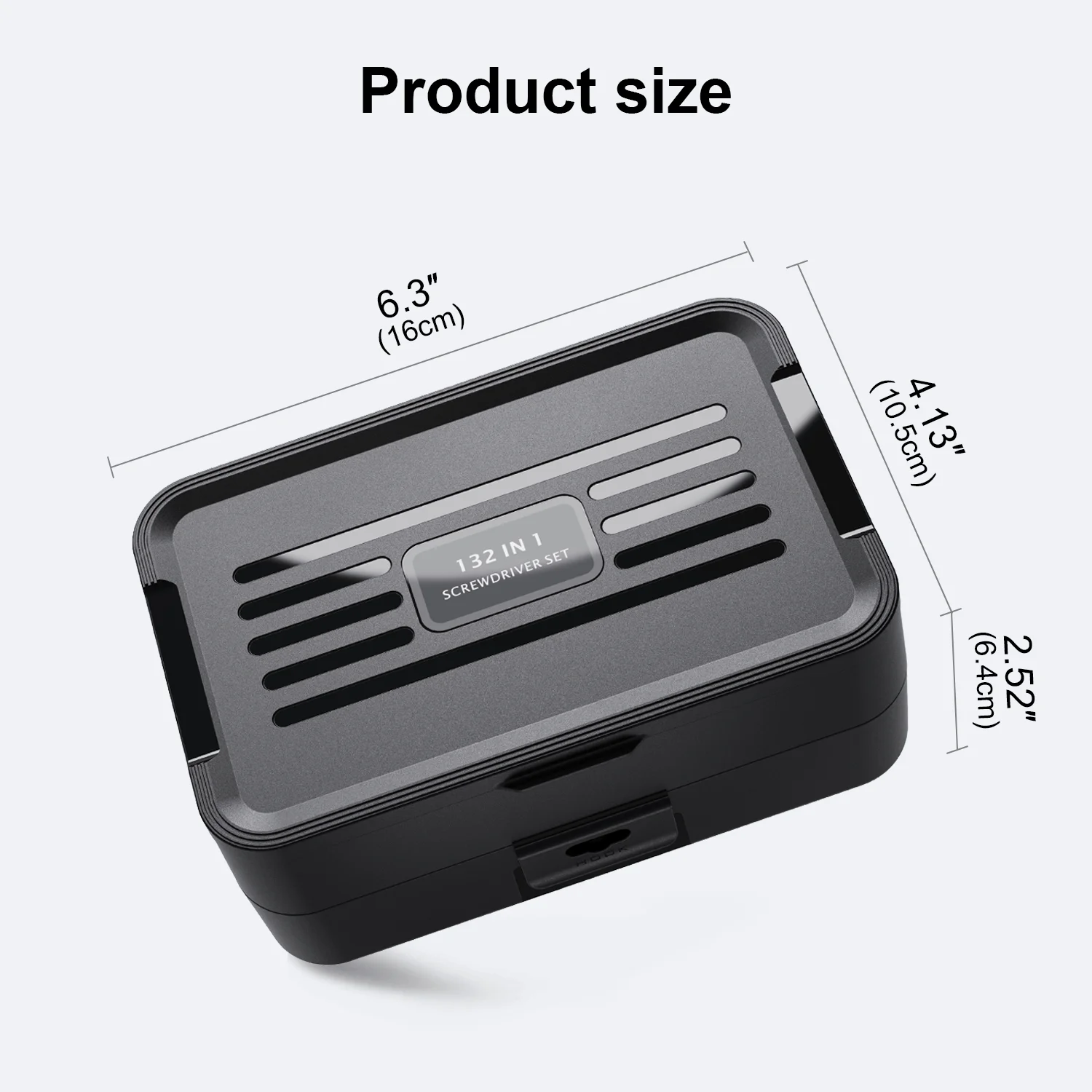 132-in-1 Precision Screwdriver Set: Manual Repair Tool for Mobile Phones, Computers, Laptops, Cameras and Watches