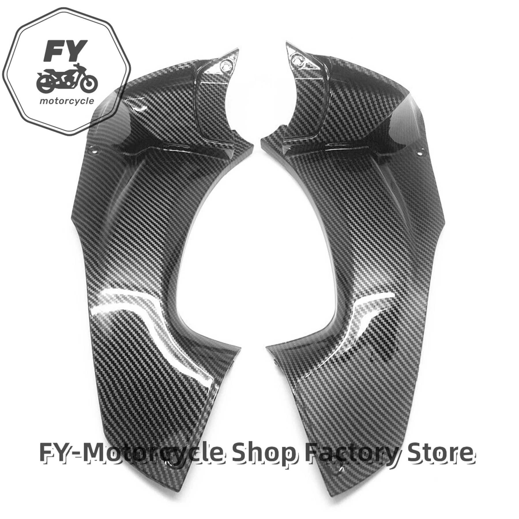 for Kawasaki ZX-14R ZX 14R 2012- 2021 Body Fairings Injection Carbon Fiber Pattern Fairing Infill Air Duct Side Cover Air Box