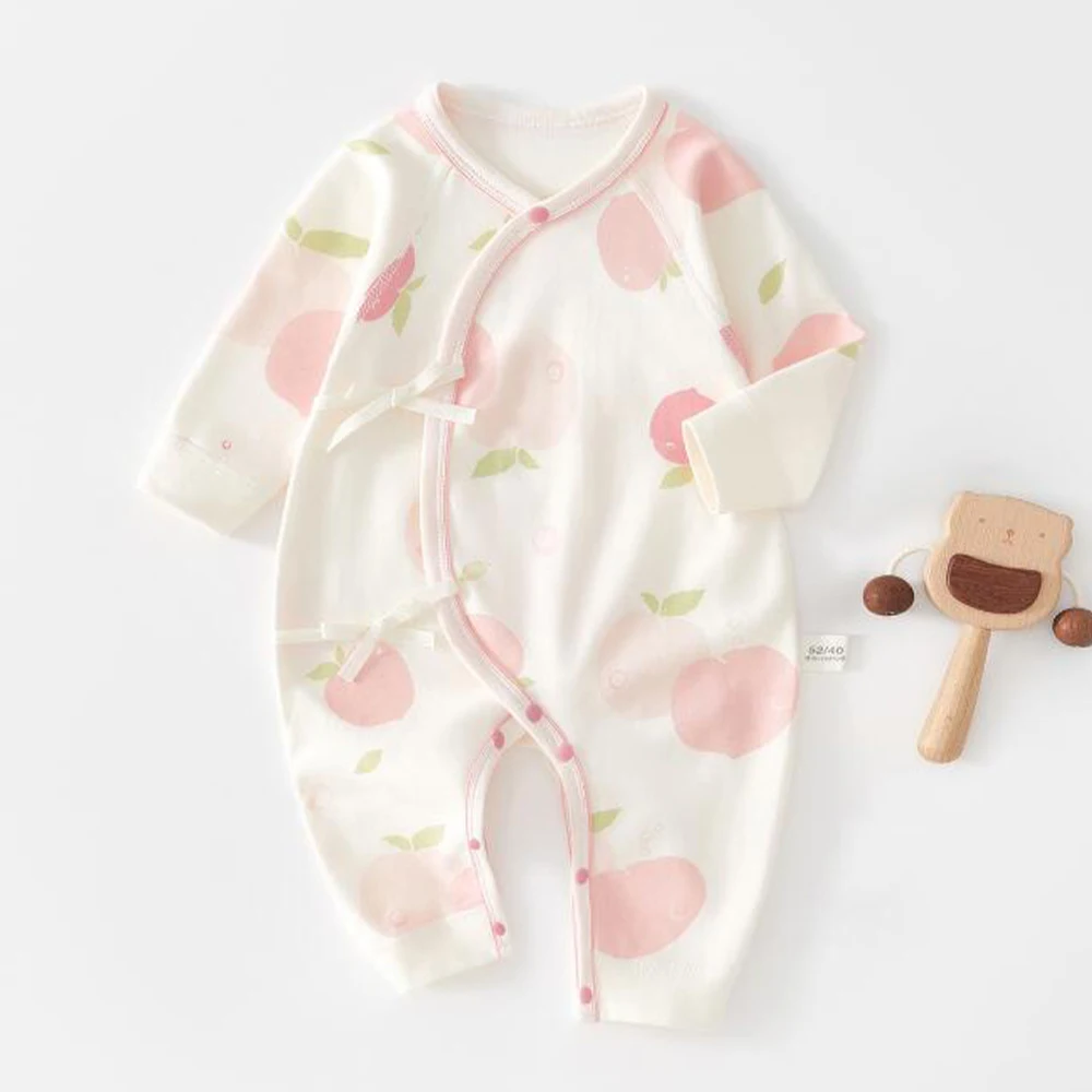 

Baby Girl Jumpsuit 100% Cotton Spring Autumn Clothes For Baby Boy 0-3 Months Hospital Newborn Baby Boy Romper