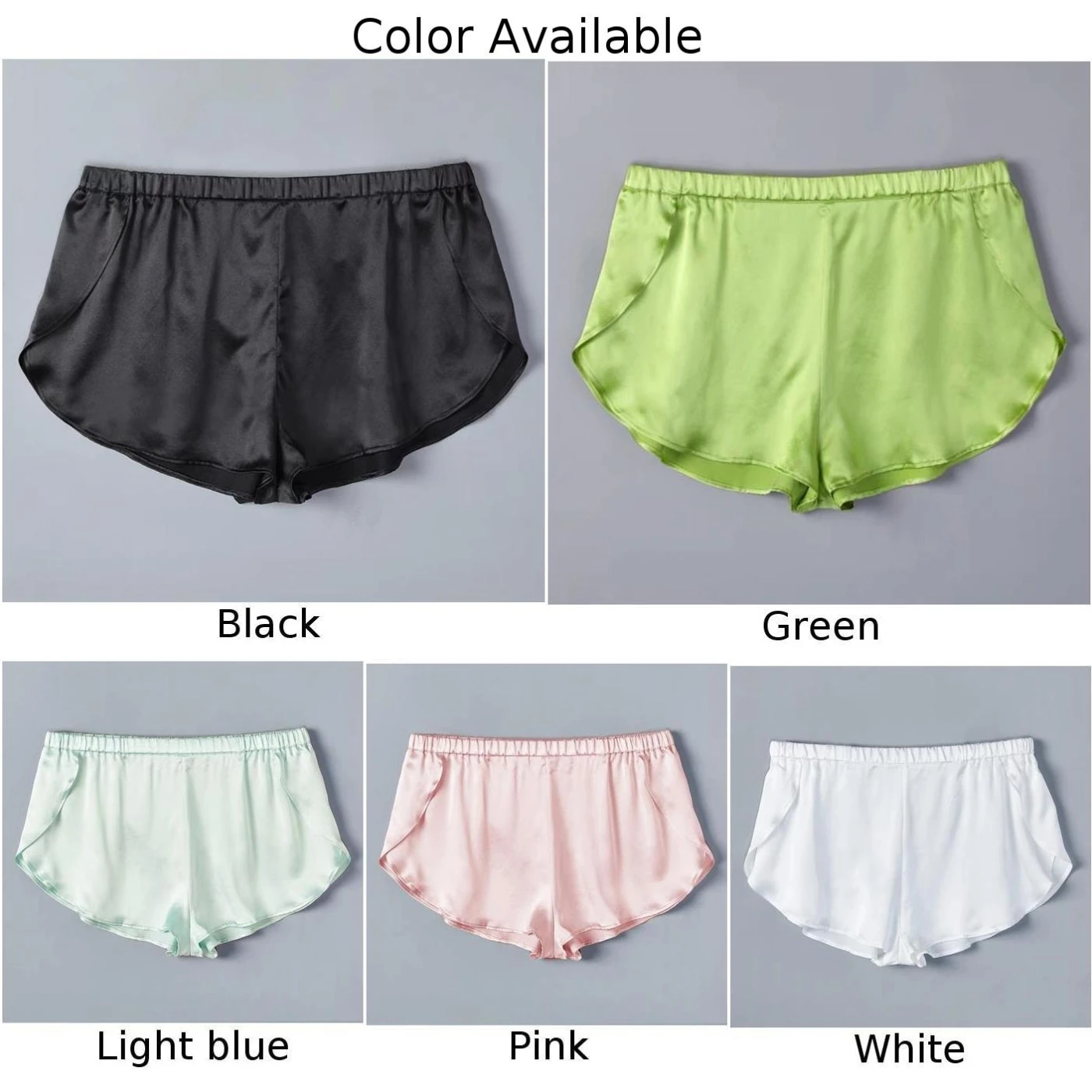 Men\'s Sexy Panties Boxer Trunks Pajamas Side Split Lounge Boxershorts Home Sleep Underwear Breathable Lingerie Underpants