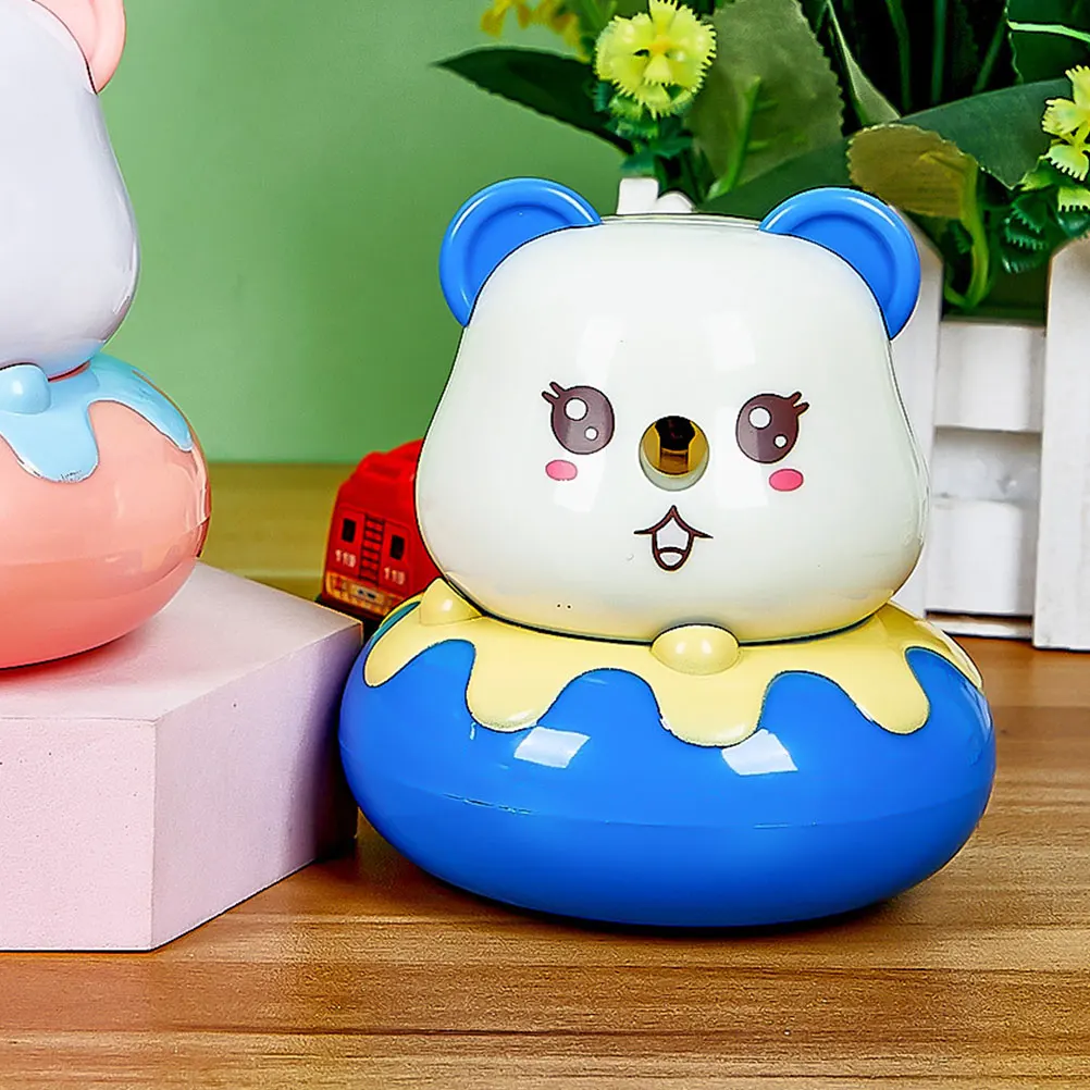 

Pencil Small Manual Sharpener Animal Design Kids Student School Supply Colorful Sharpener for Backpack Portable Use Easy
