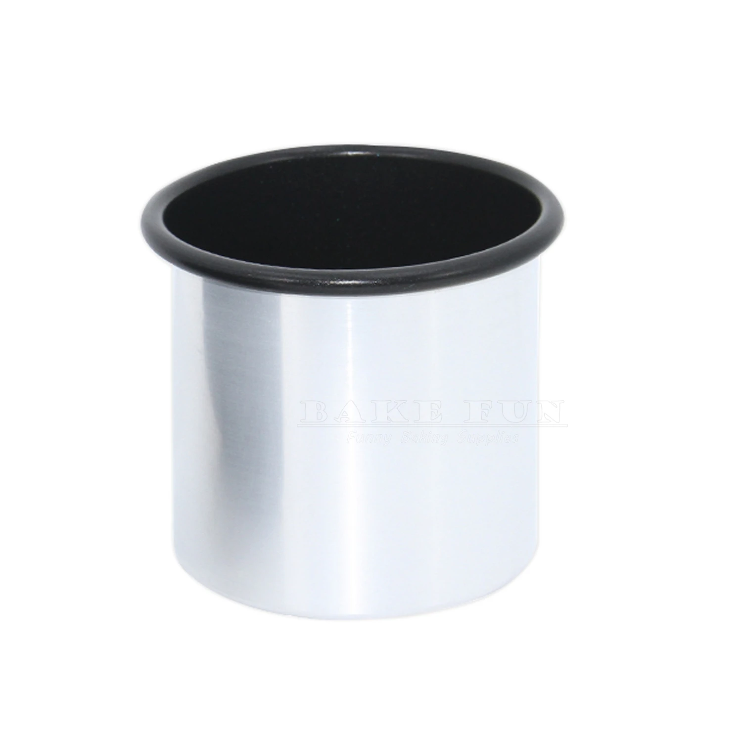 

10cm 4 Inch Macha Lava Bread Mold Nonstick Aluminum Metal Cylinder Cake Mould Maker DIY Baking Tools
