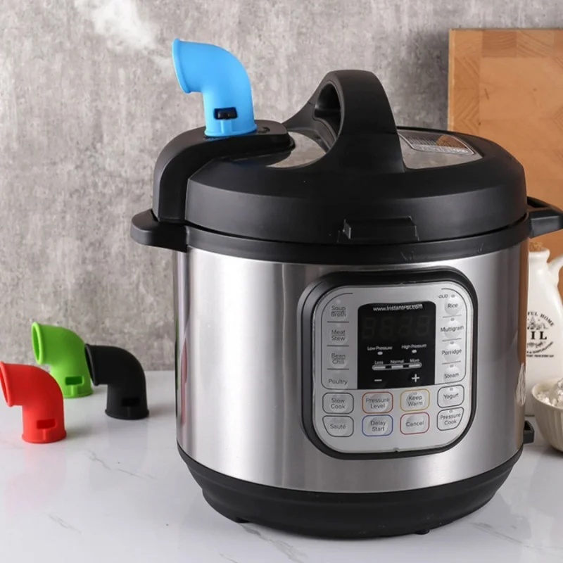 Pressure Cooker Silicone Exhaust Pipe Review, Steam Release Valve Diverter for Safer Venting image 5