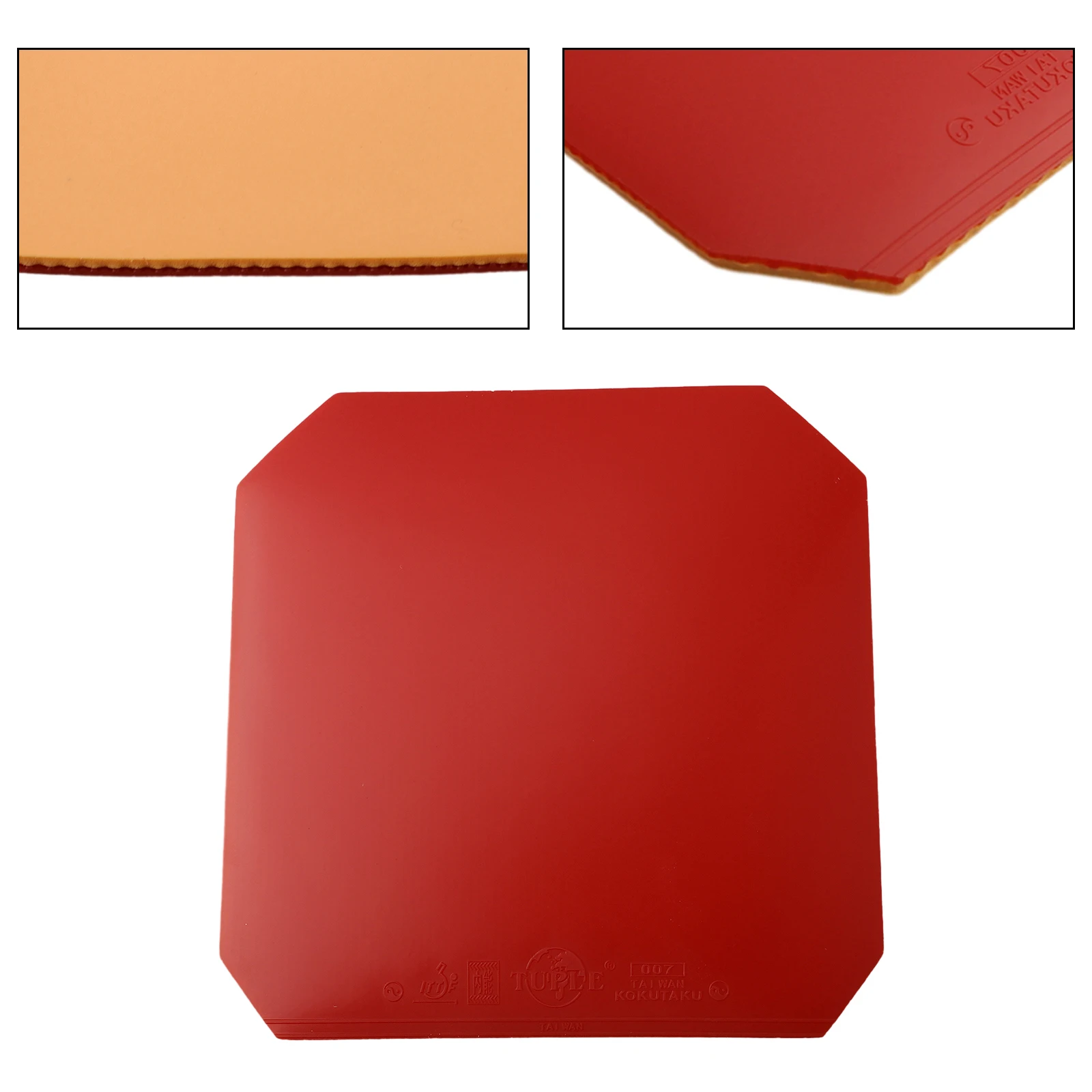 

Sleek Table Tennis Rubber Designed for Quick Attacks High Sensitivity and Flexibility from Premium Hard Sponge Material