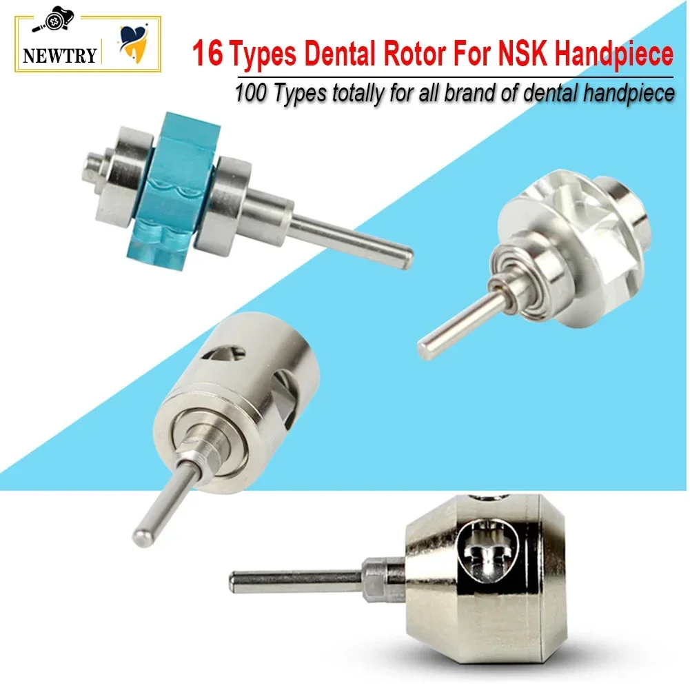 NSK SinOL Ceramic Bearing Cartridge Rotor High Speed Dental Handpiece Air Turbine Device Push Button Torque Head Collet Rotor