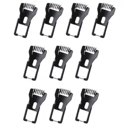 10pcs Silver Downlight Spring Bracket Black 45mm Lamp Circlip Mounting Bracket 15mm Cold-rolled Steel Panel Lamp Spring Clip