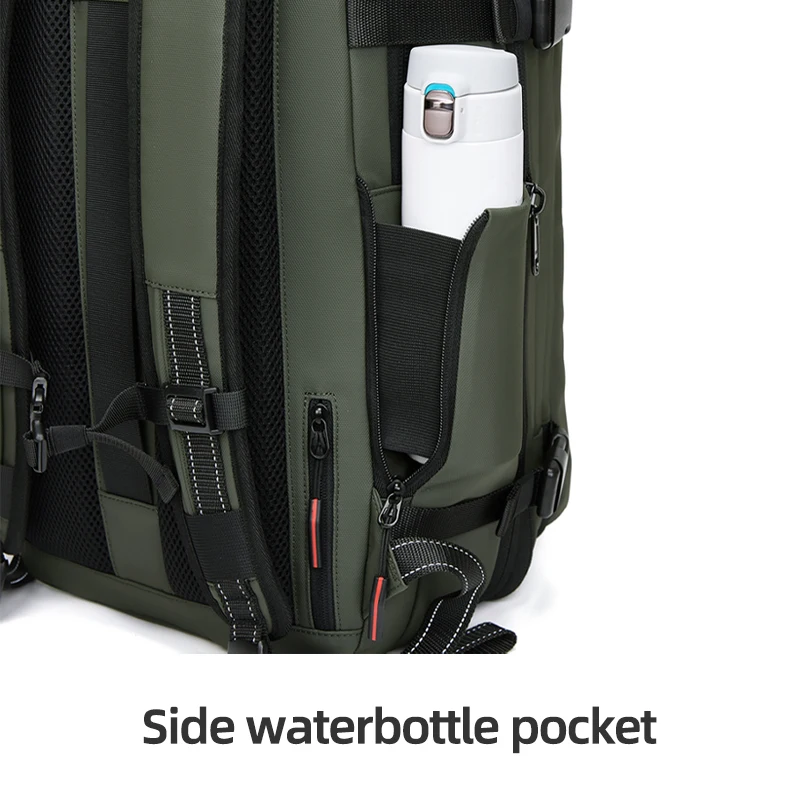 Vacuum Compression Travel Backpack for Men 17in Waterproof Multifinonal Notebook Backpacks Anti Theft Back Bags High Quality New