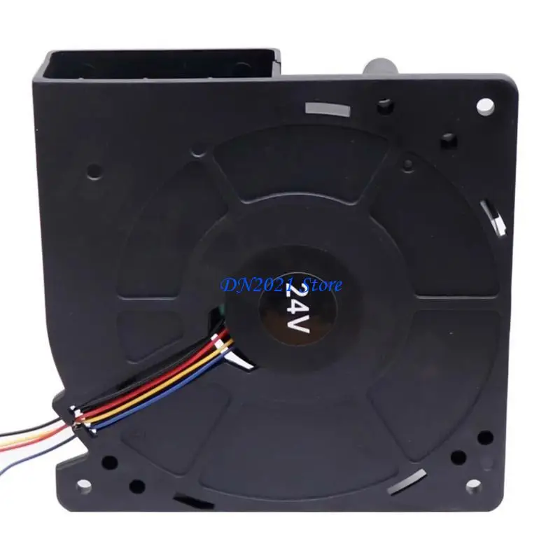F3KE DC24 Cooling Fan 12x12x3mm DualBall Bearing Blower 24V 4Pin Reliable and Quiet