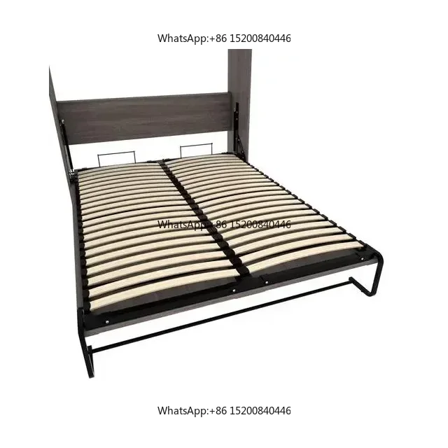 Factory Direct Easy to Assemble Wall Bed Mechanism  Lifts Murphy Bed Metal Frame with Hardware Kit for School Hotel