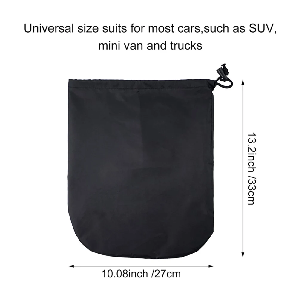 1 paio di specchietti retrovisori copertura da neve inverno protezione per specchietto laterale sinistro e destro panno Oxford copertura antipolvere per congelamento neve accessori per auto
