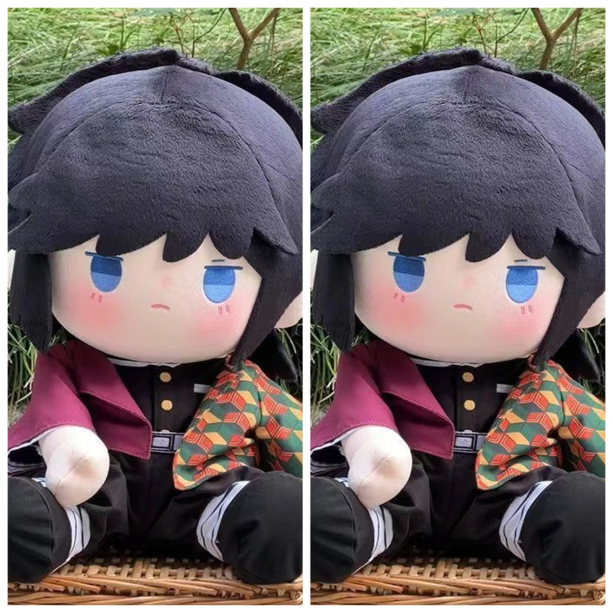 

Anime Role Tomioka Giyuu Plush Doll Stuffed Cotton Body 40CM Tokitou Muichirou COS Dress Up Toy Pillow Xmas Gift