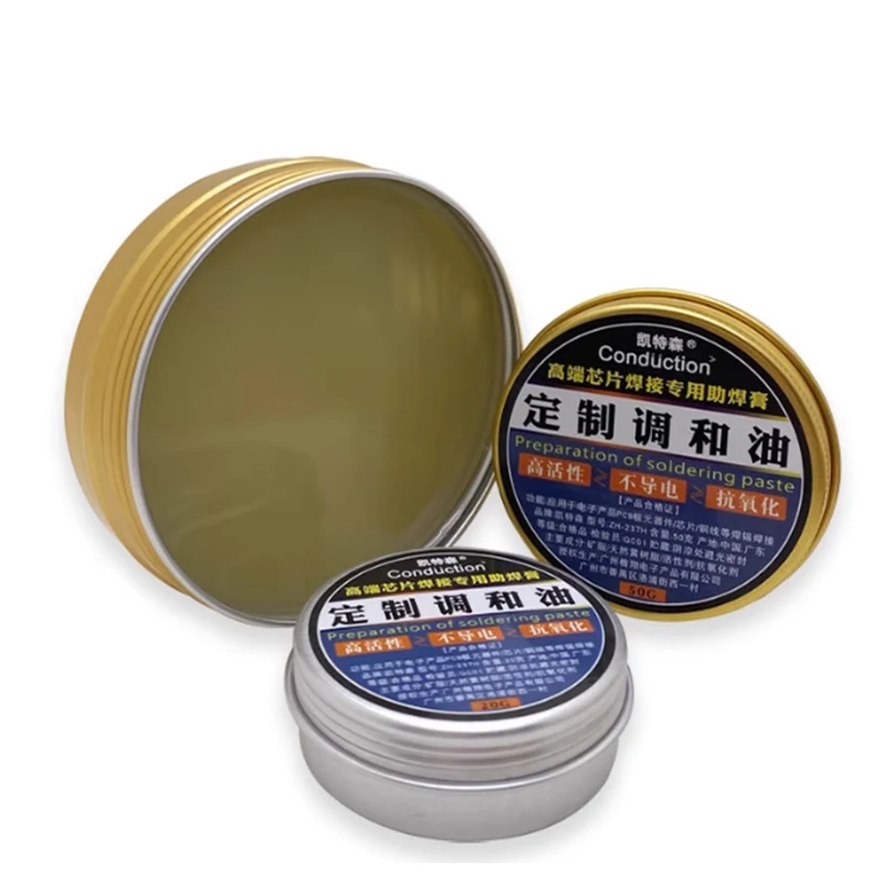 

Welding Flux Solder Paste Low Temperature No-Clean Rosin Lead-free High Purity Electric Soldering Iron Repair Welding Oil