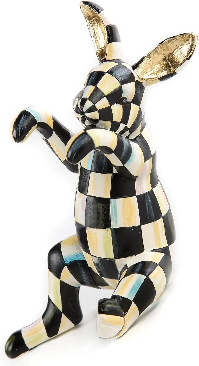 

Забавная подвесная подставка для цветов в виде кролика, декоративное украшение для комнатных и уличных растений, подарок на весну и Пасху