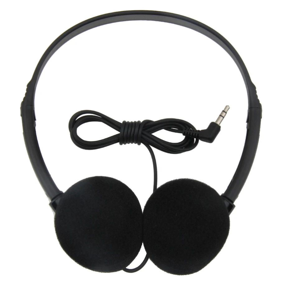 

500pcs Wired Headphones 3.5mm Over Ear Stereo Headset Earphones for Child Kids Student Gift For Mobile Phone MP3 Laptop