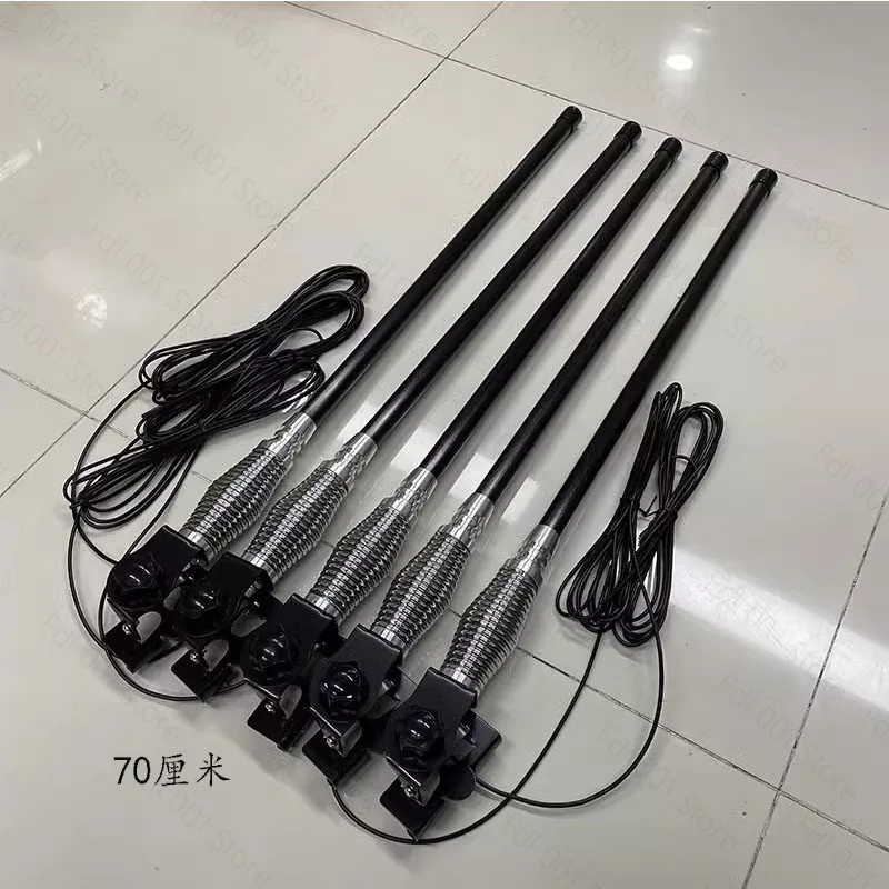 Automobile off-road vehicle antenna bold decorative antenna clip edge installation can directly screw the front bar