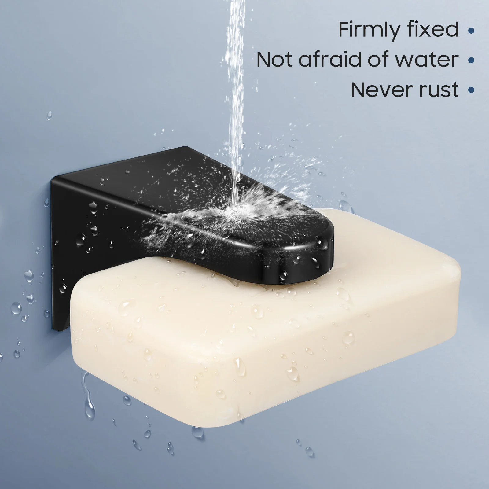 

Soap Holder Kitchen Sponge Shower Organizer Bathroom Travel Containers for Toiletries Accessories