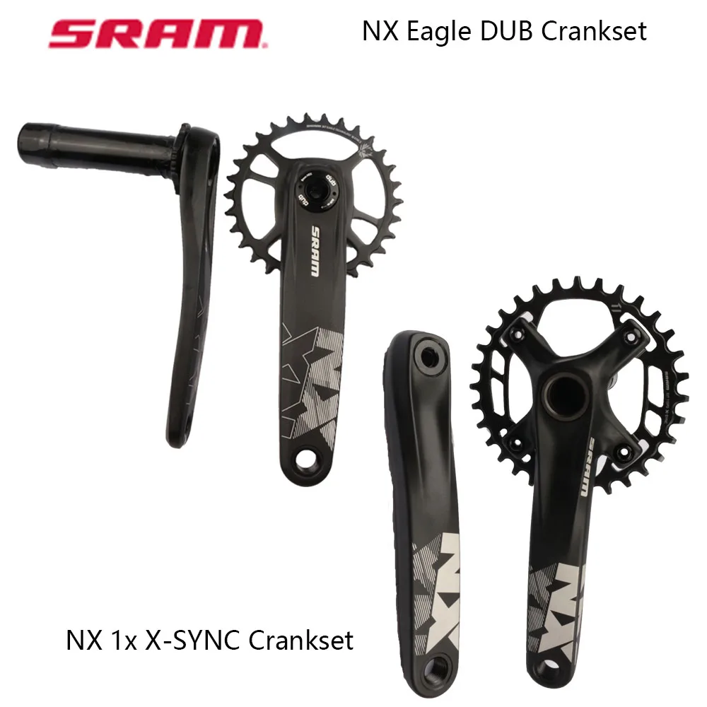 

Шатуны SRAM NX Eagle DUB NX 1x X-SYNC Шатуны 175 мм 30T 32T NX GXP Eagle Шатуны для горного велосипеда