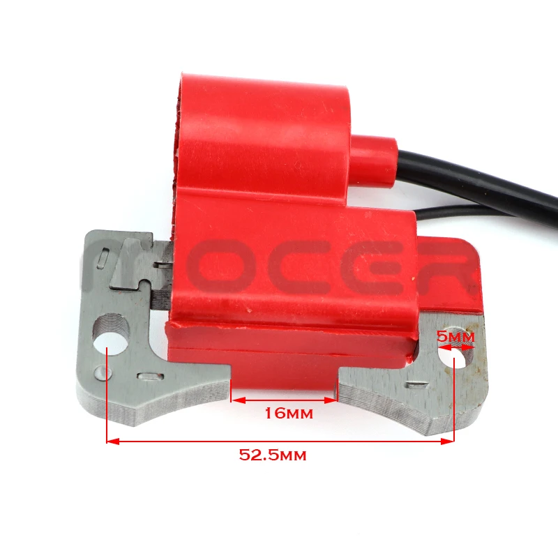 Ignition coil with L7T spark plug Fit for 2-Stroke Engine 43cc 47cc 49cc Mini Quad Pocket Dirt Bike ATV parts