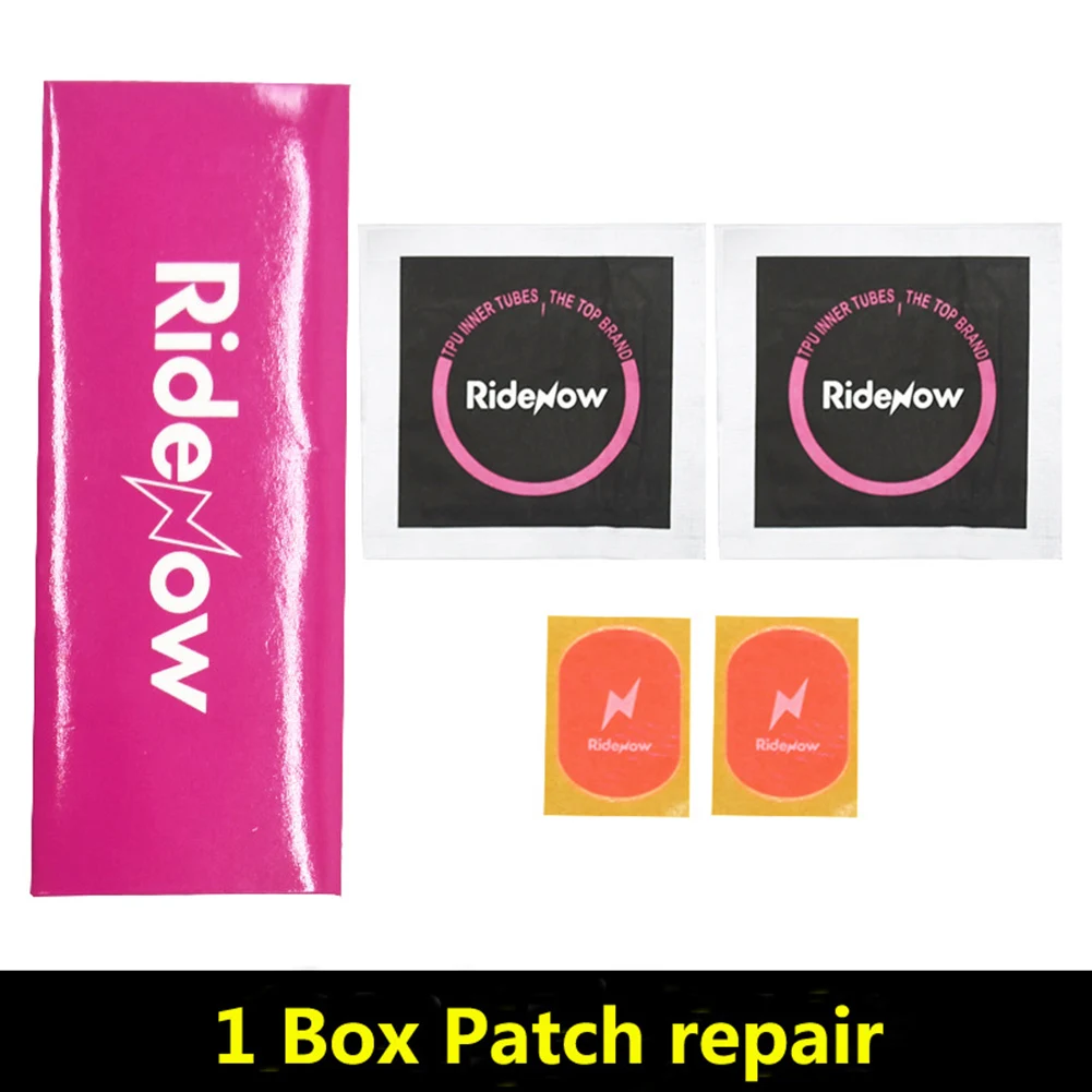 Ridenow Tpu Inner Tube Repair Kits Hot Sale TPU Bike Puncture Repair Patches Glue Tyres Tires Inner Tubes  Repair Tool