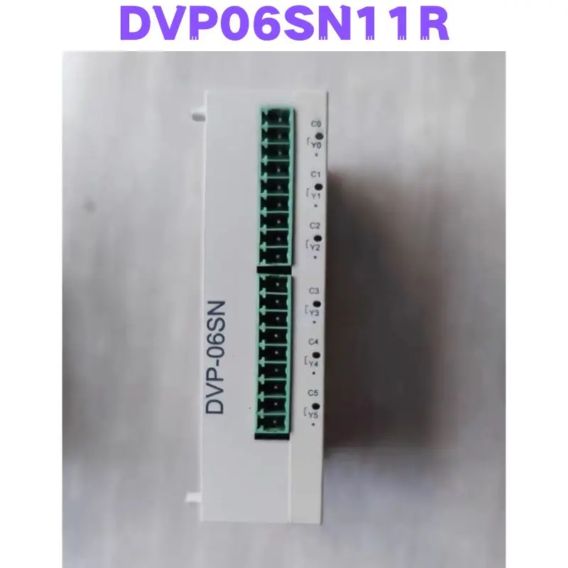 

Second-hand DVP06SN11R PLC Expansion Module Tested OK