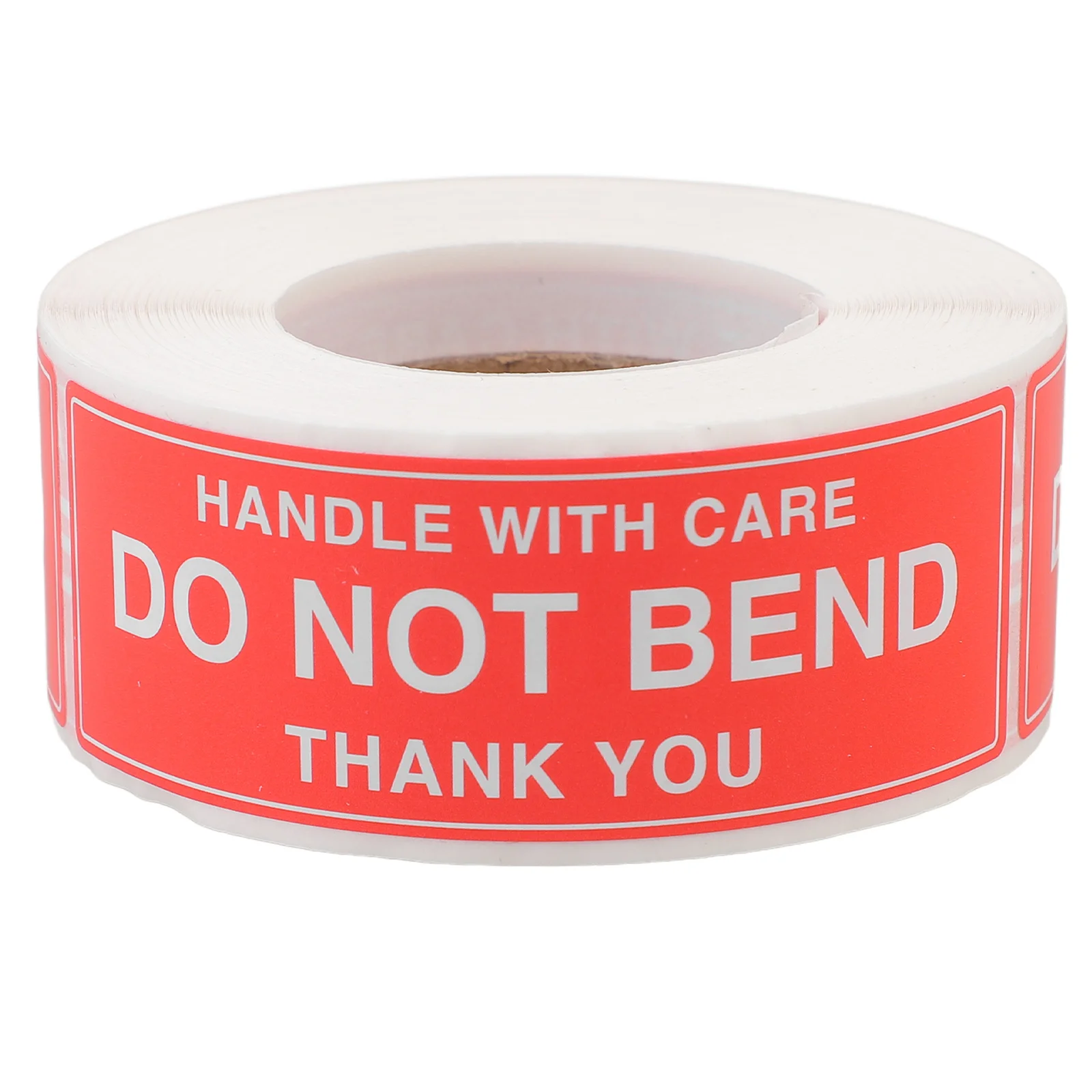 Shipping Warning Stickers 1 Roll Handle with Care Label Self Adhesive Do Not Bend Decals for Envelopes Packages Storage