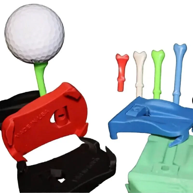 Portable Plastic Hinge Lawn Base Golf Training Club Stand A Stable And Durable Golf Club Stand With Long-Lasting Performance