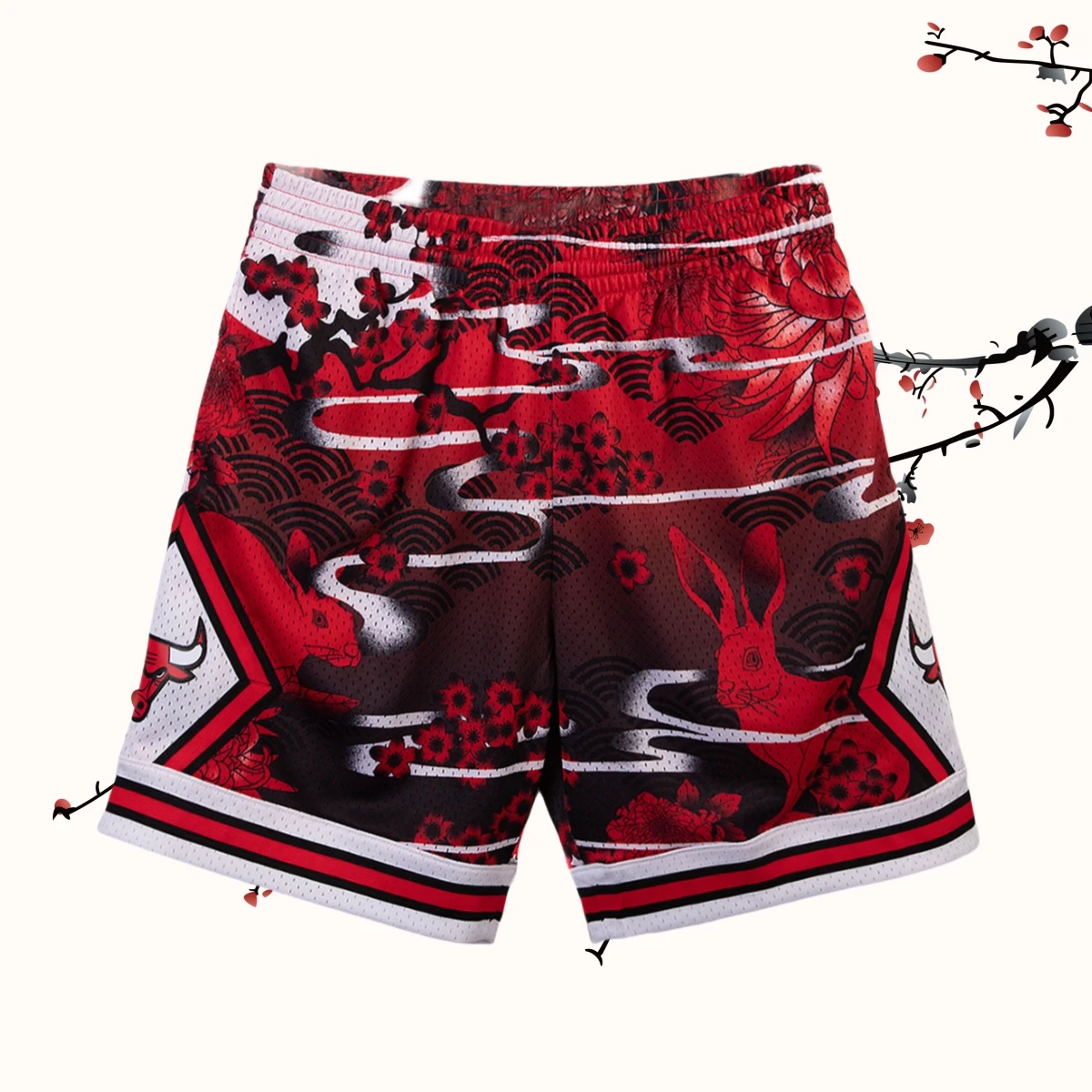 

24-25 Summer Latest American Hot American Retro Basketball Shorts Fan Commemorative Edition Mesh Fans Fast Drying Breathable