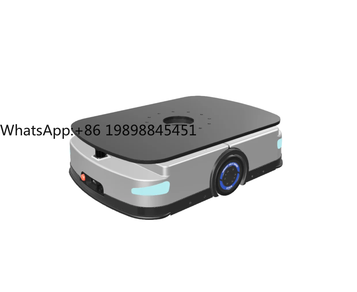 Fabricante de China AGV Robot Almacén Coches autónomos Capacidad de carga de 1000 kg Robot Piggyback Agv Robot de manipulación no tripulada