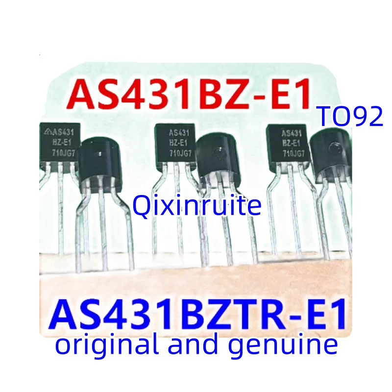 Qixinruite New genuine AS431BZTR-E1=AS431BZ-E1 TO-92 direct insertion transistor voltage reference chip IC