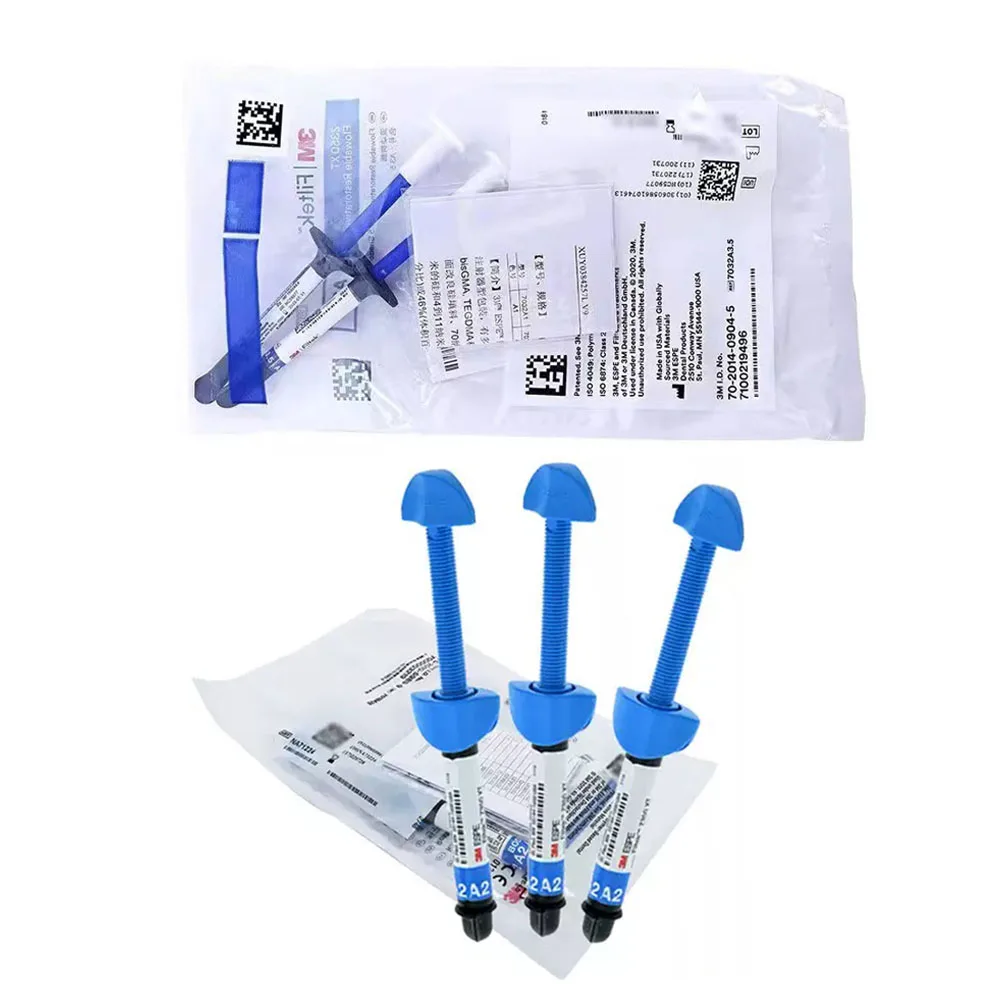 

Universal 3M Filtek Z350XT Flowable Resin Dental Restoration Nano Composite Resin Tooth Restorative Filling Materials A1/2/3/3.5